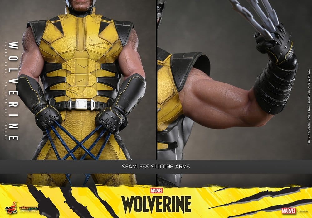 Marvel Video Game Masterpiece Action Figure 1/6 Wolverine 29 cm [14]