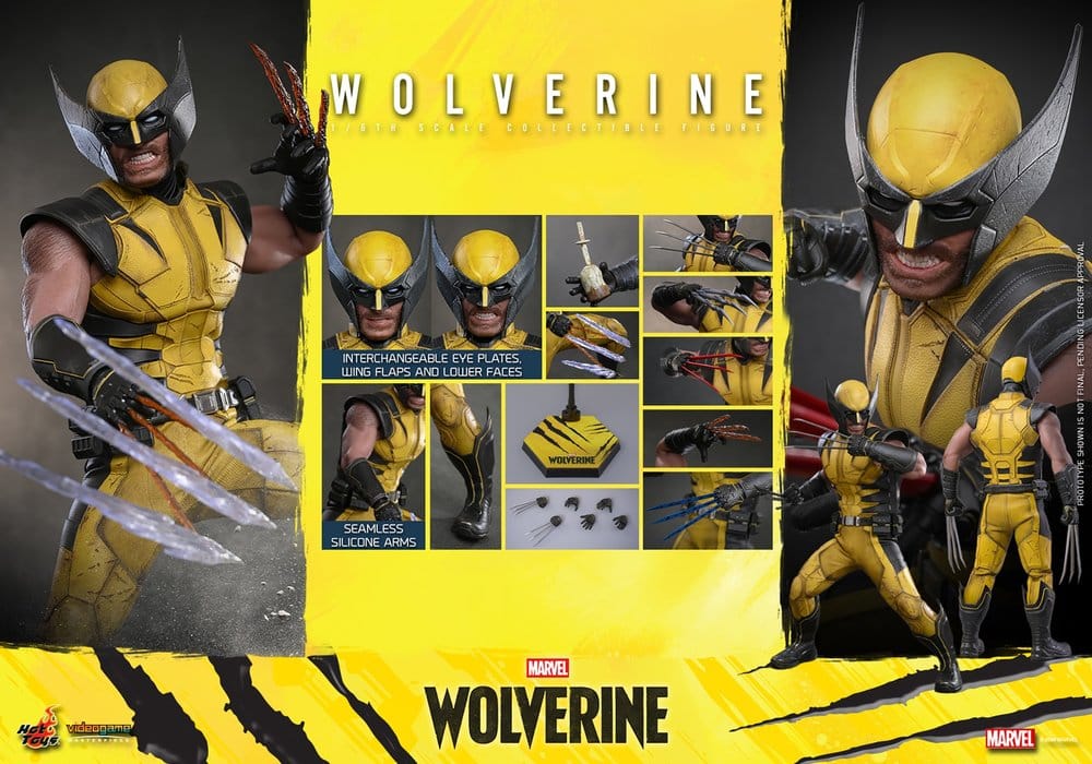 Marvel Video Game Masterpiece Action Figure 1/6 Wolverine 29 cm [16]