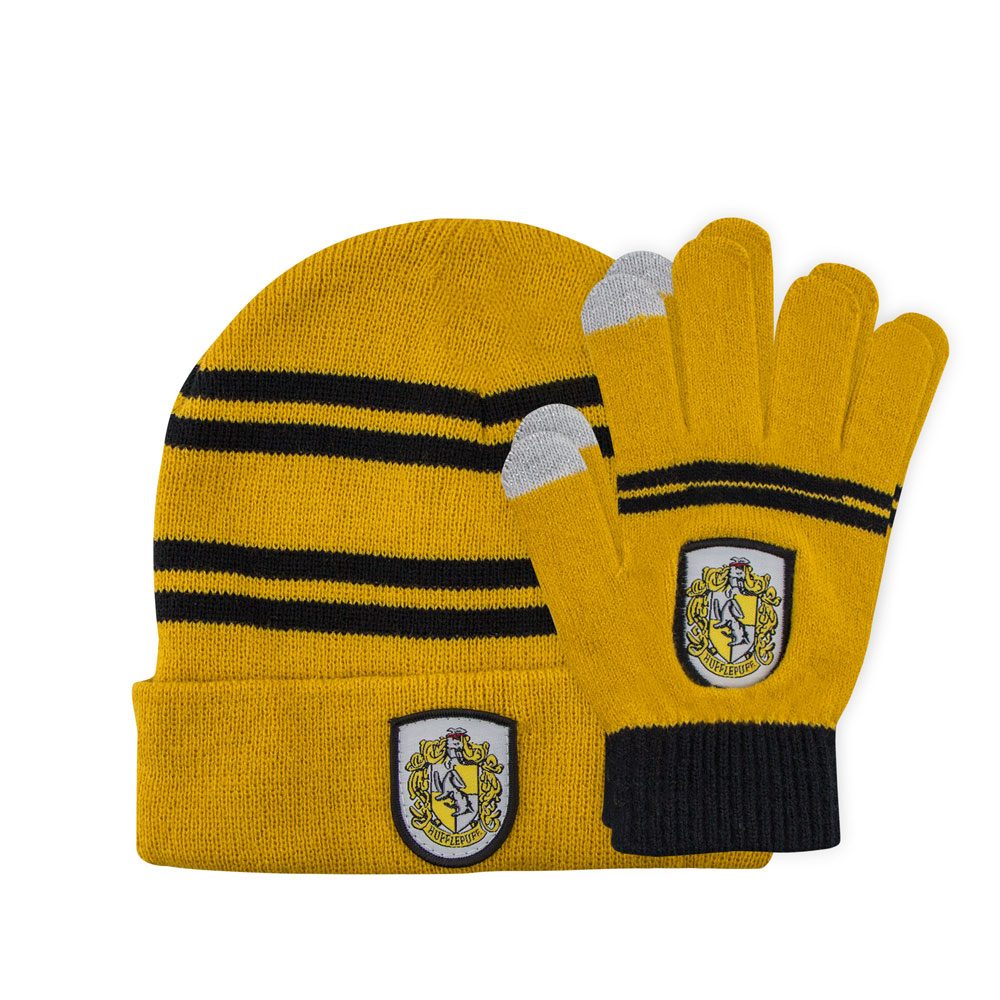 Hue og touchscreen vanter Hufflepuff til børn Harry potter fra Cinereplicas