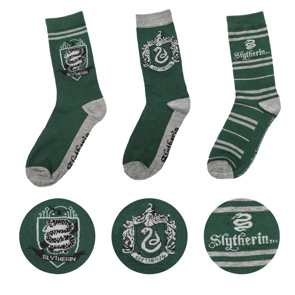 Harry Potter Socks 3-Pack Slytherin 