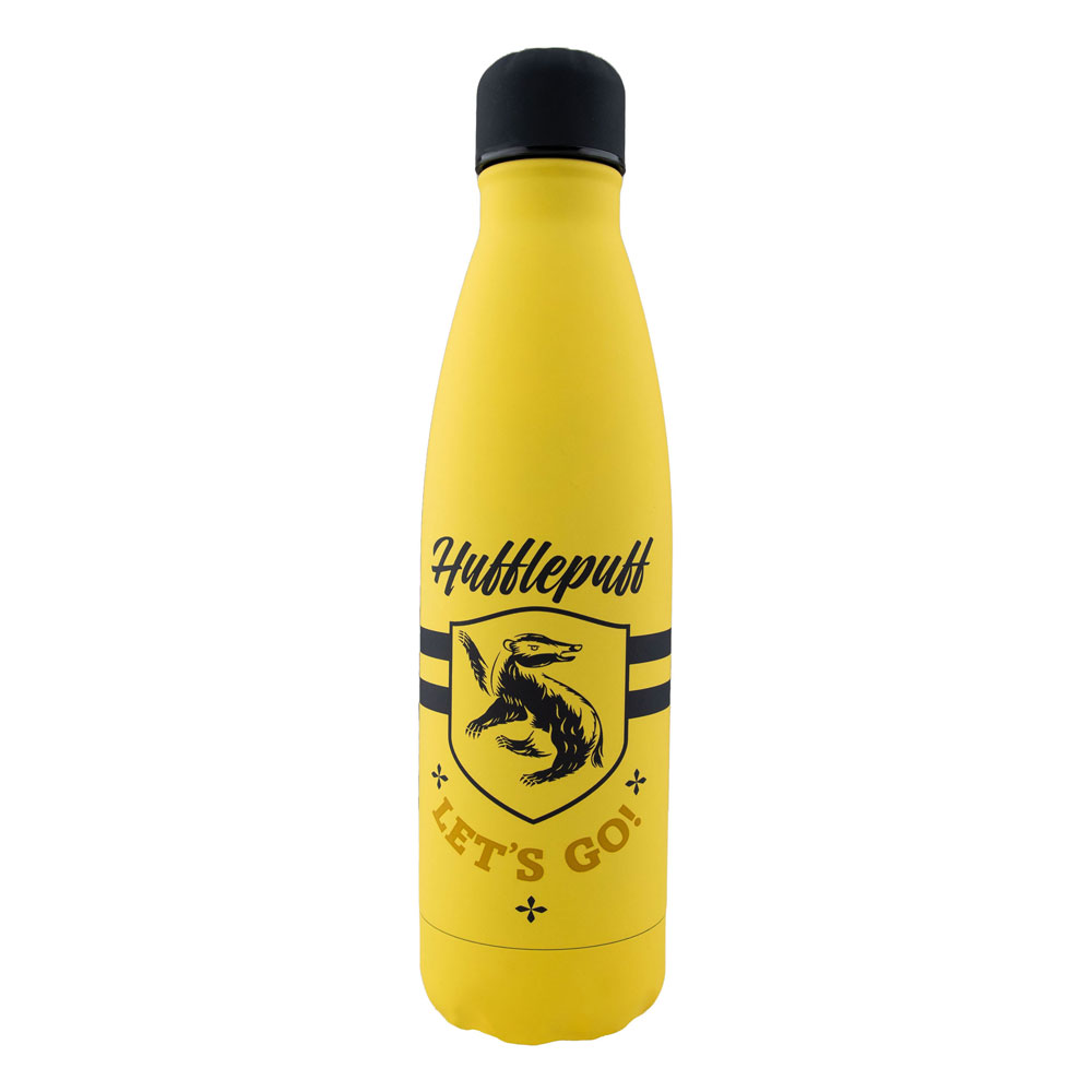 Harry Potter Thermo Water Bottle Hufflepuff Let's Go