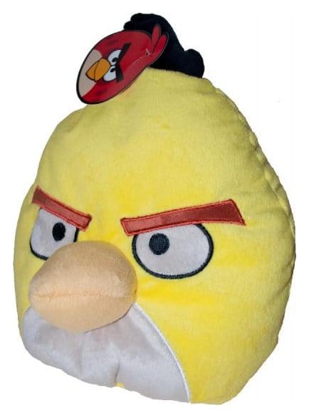 Angry Birds Pillow Yellow 25 cm