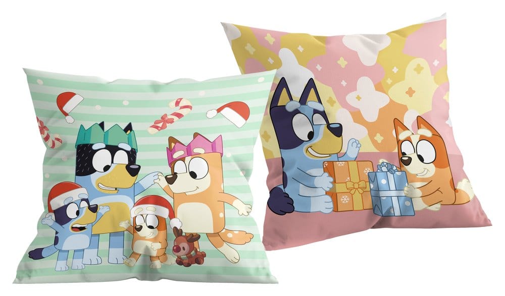 Bluey Pillow Family Christmas 40 x 40 cm