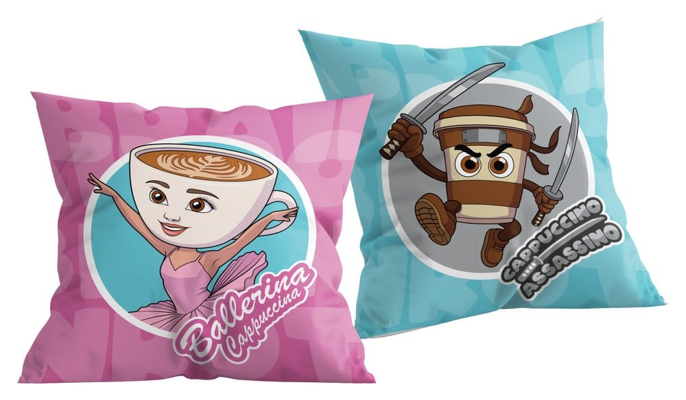 Italian Brainrot Pillow Fun Duo 40 x 40 cm