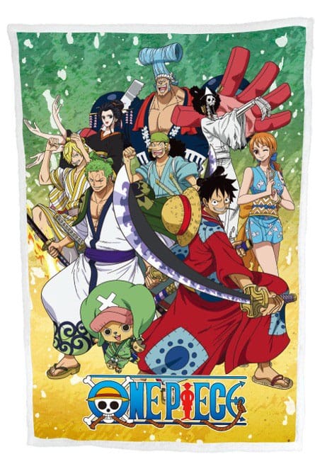 One Piece Fleece Blanket Ver. 2 100 x 150 cm afbeelding
