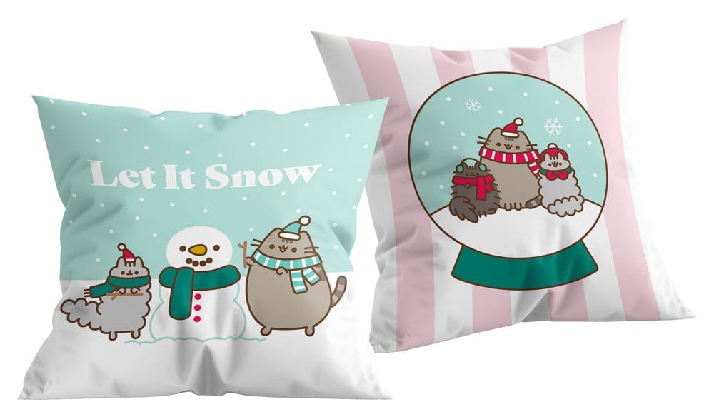 Pusheen Pillow Let it Snow 40x40 cm