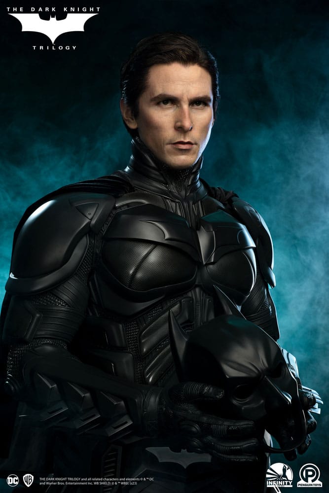 Infinity Studio: Batman (Christian Bale) The Dark Knight Trilogy Life-Size  Bust by Infinity Studio