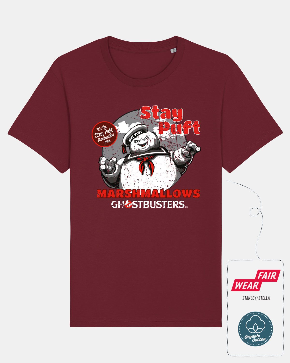 Ghostbusters T-Shirt Marshmallow Man Size S
