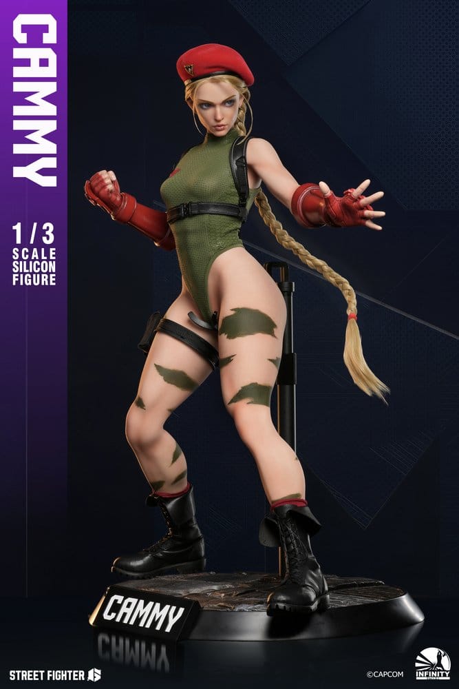 Street Fighter 6 Silicone Action Figure 1/3 Cammy 65 cm [3]