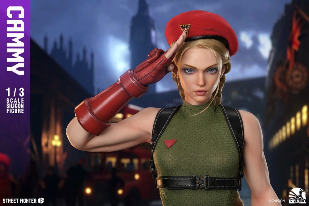 Street Fighter 6 Silicone Action Figure 1/3 Cammy 65 cm [12]