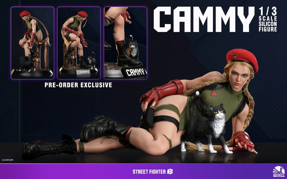 Street Fighter 6 Silicone Action Figure 1/3 Cammy 65 cm [18]