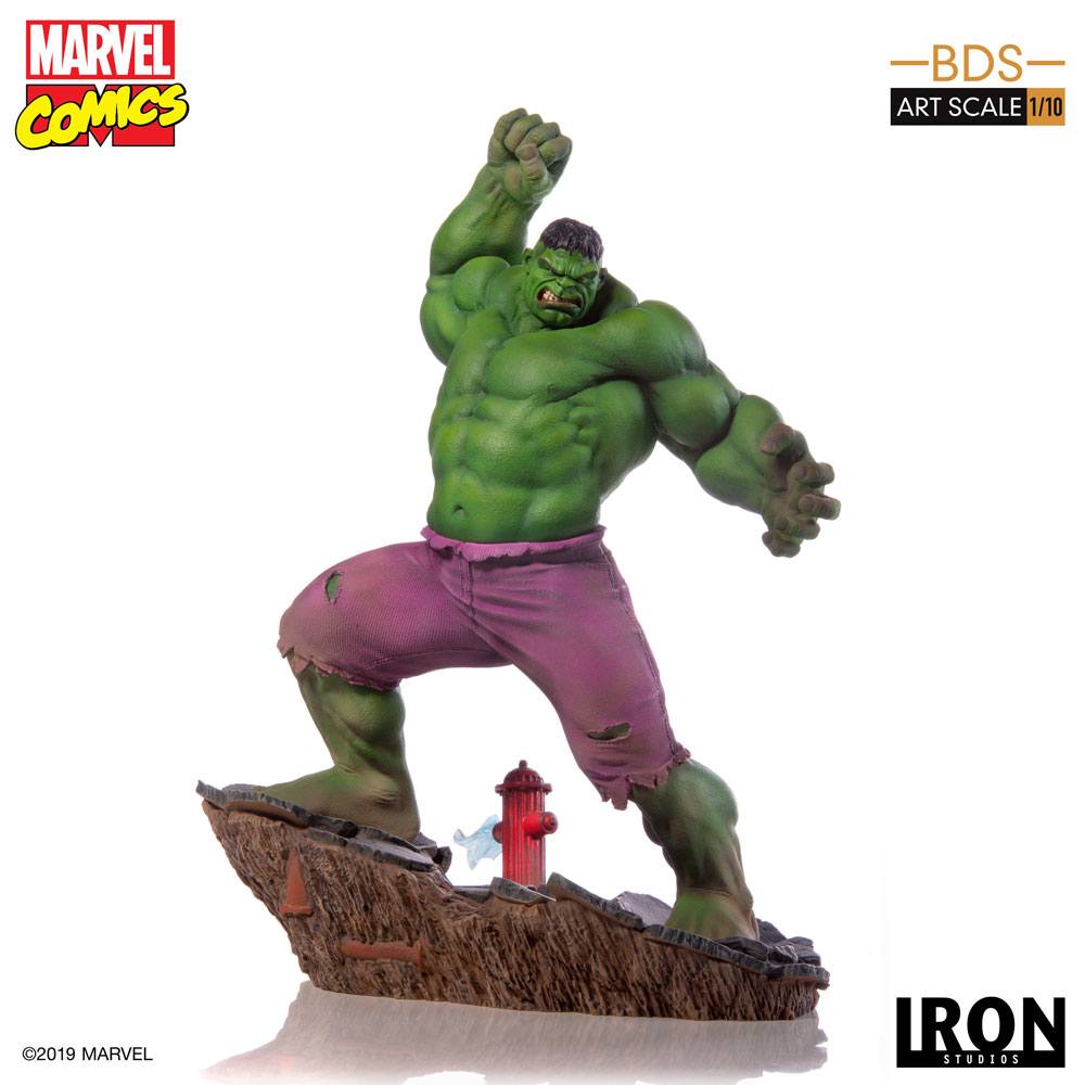 Hulk Marvel Comics BDS Art 1/10 Scale Statue by Iron Studios