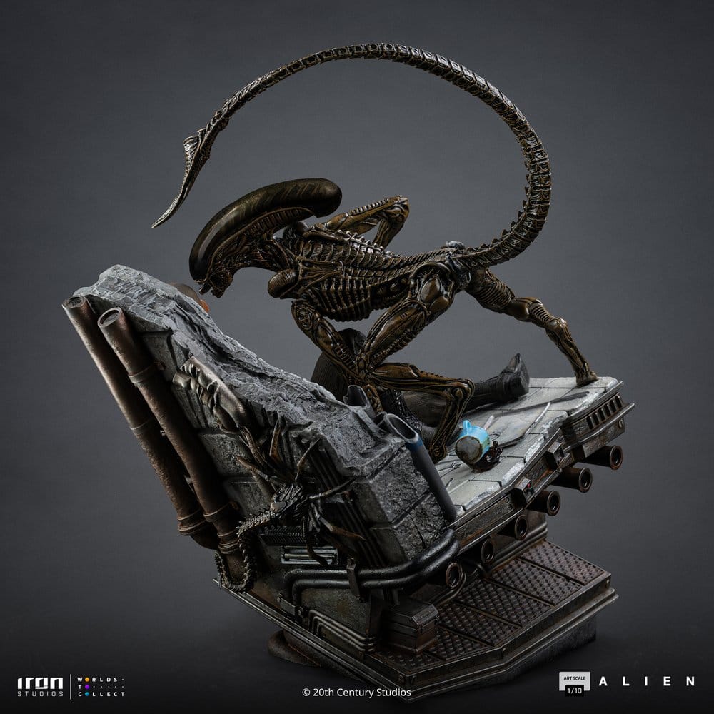 Alien 3 Art Scale Statue 1/10 Ellen Ripley and Dog Alien 23 cm [4]