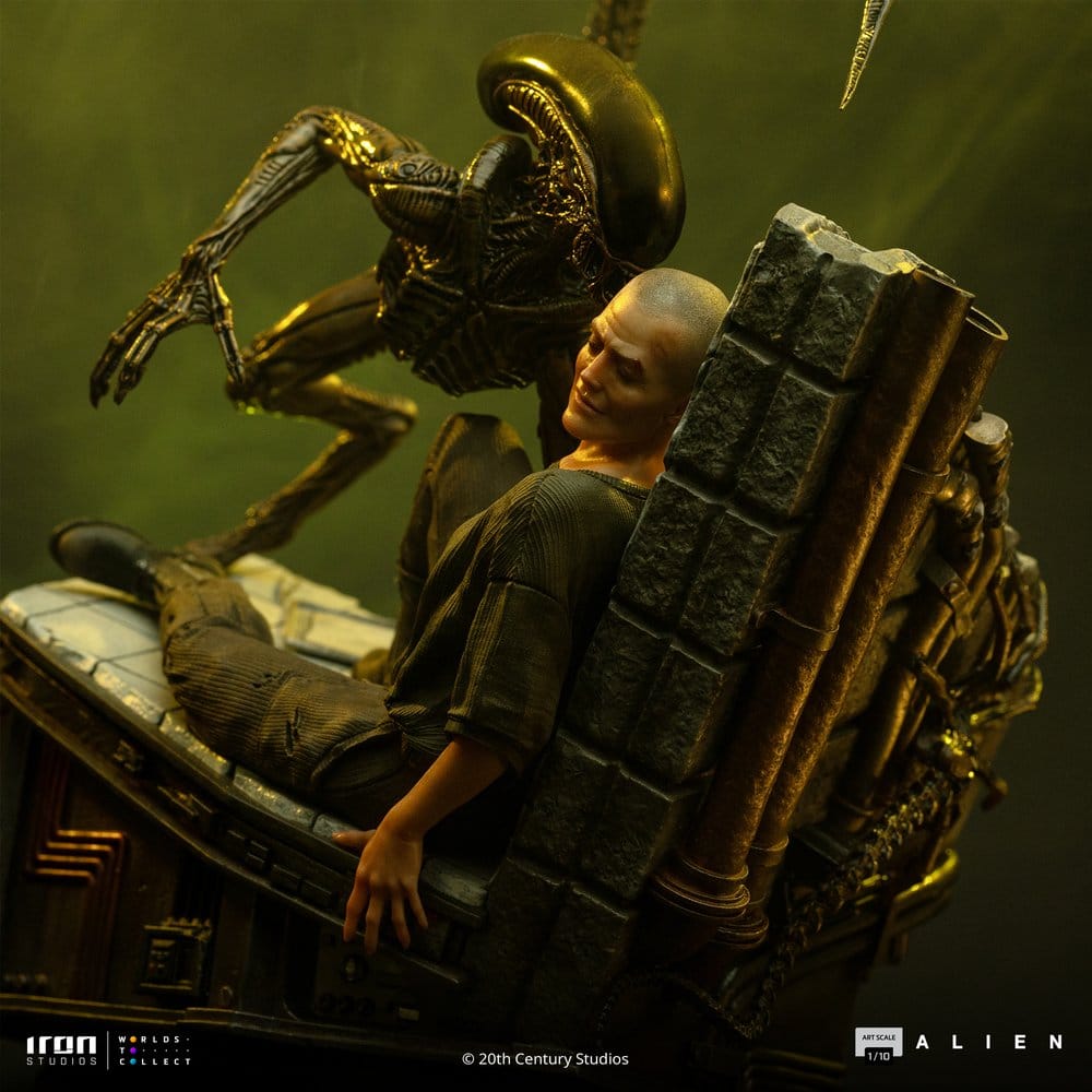 Alien 3 Art Scale Statue 1/10 Ellen Ripley and Dog Alien 23 cm [10]