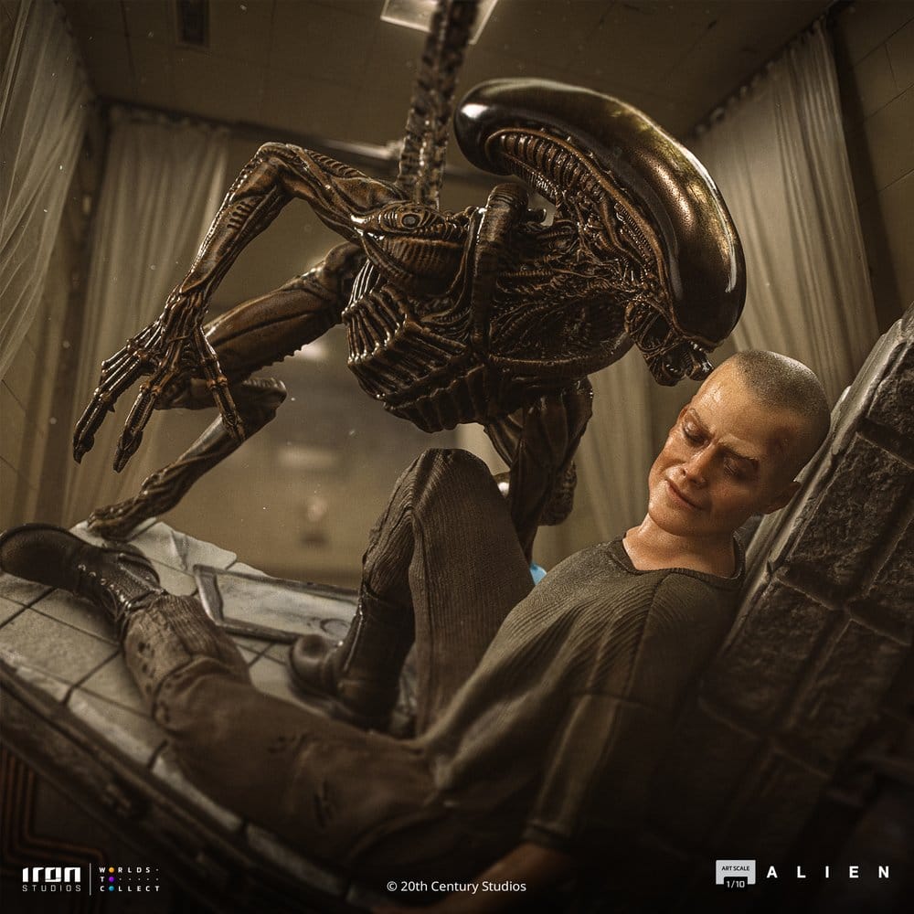 Alien 3 Art Scale Statue 1/10 Ellen Ripley and Dog Alien 23 cm [11]