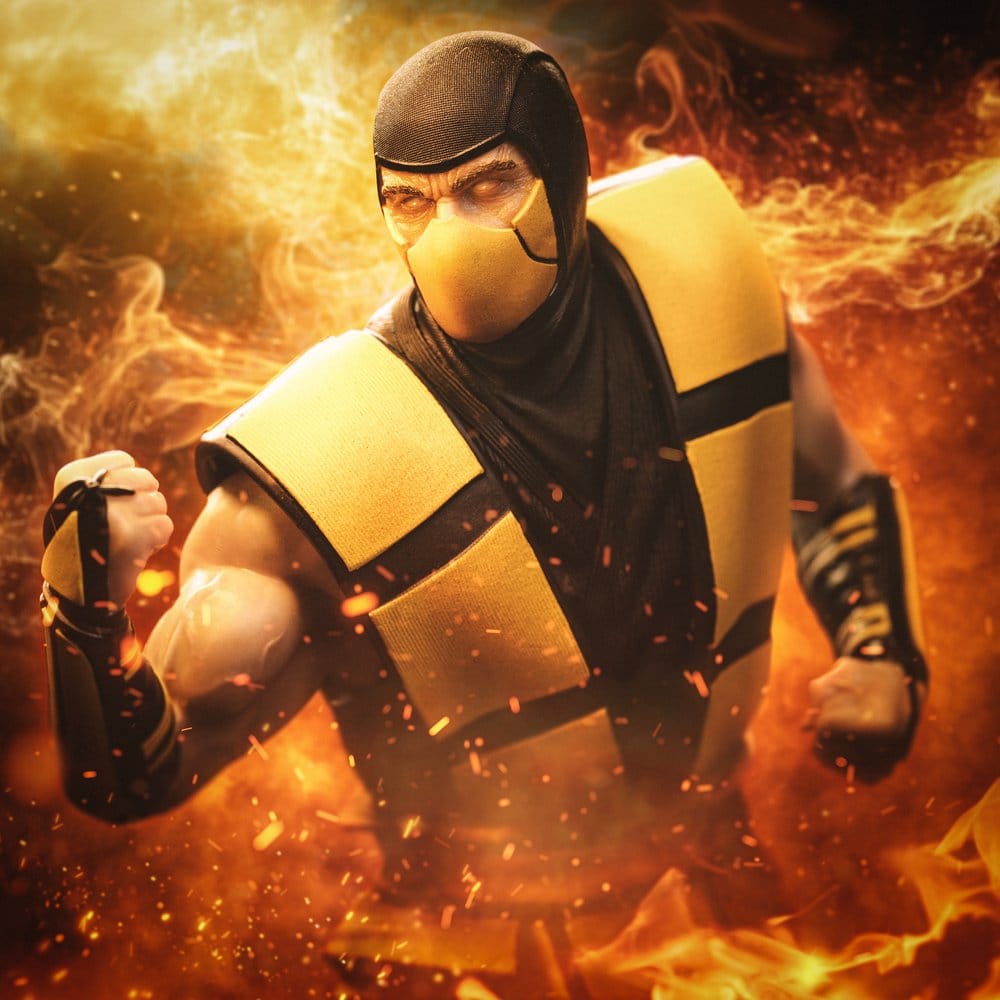 Mortal Kombat Art Scale Statue 1/10 Scorpion (Variant) heo exclusive 21 cm [4]