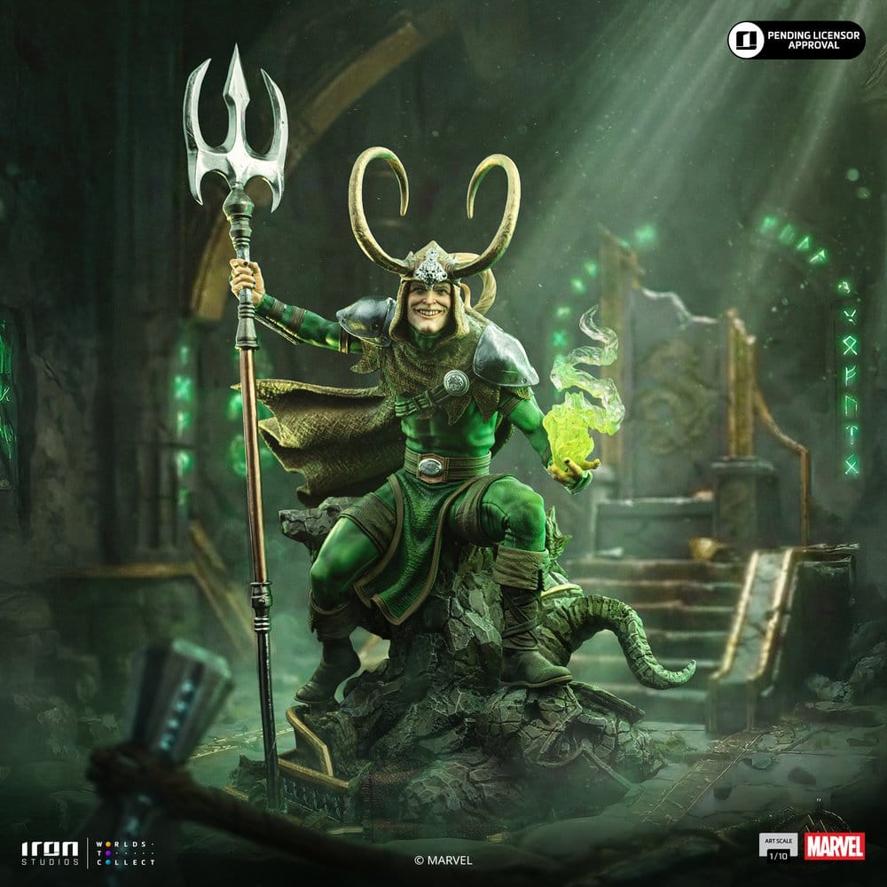 Marvel Comics Art Scale Statue 1/10 Loki 28 cm [14]