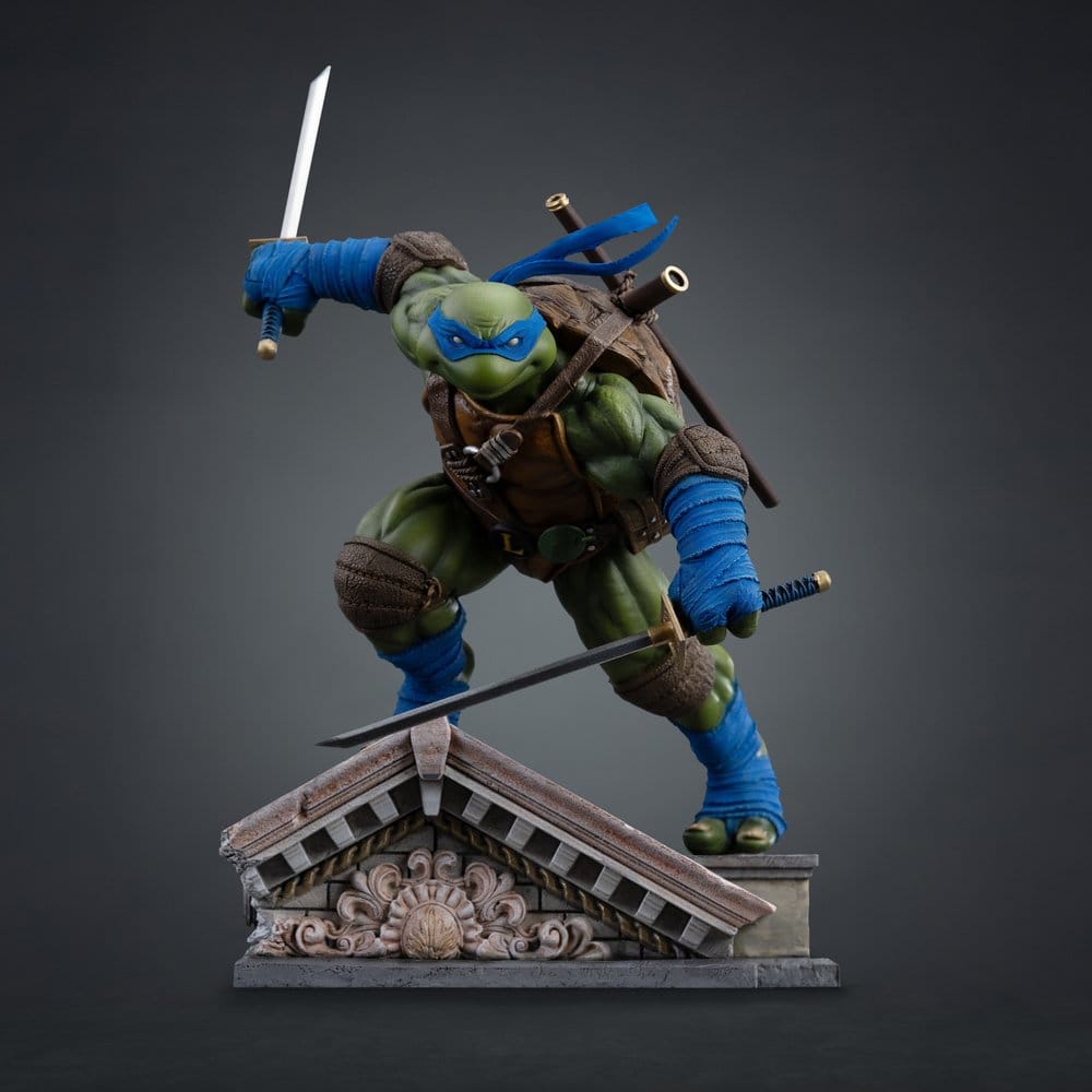 PRECOMENZI - Teenage Mutant Ninja Turtles Art Scale Statue 1/10 Leonardo Unleashed 22 cm