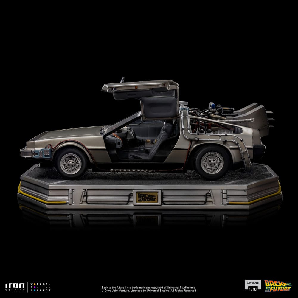 Back to the Future Art Scale Statue 1/10 DeLorean 23 cm [1]