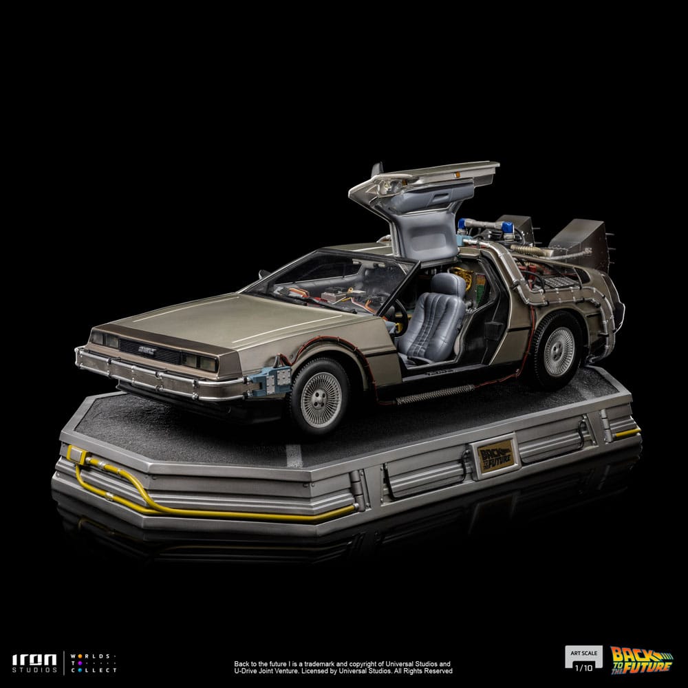 Back to the Future Art Scale Statue 1/10 DeLorean 23 cm [2]