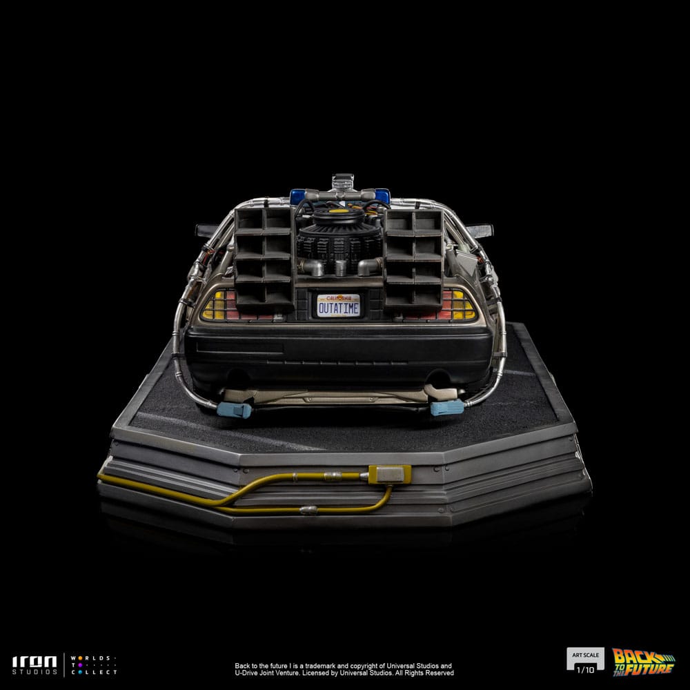 Back to the Future Art Scale Statue 1/10 DeLorean 23 cm [4]