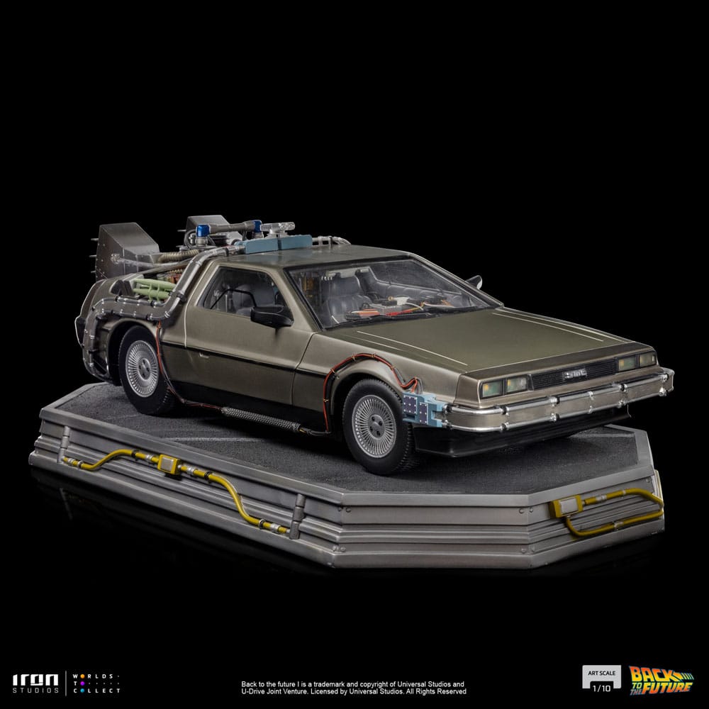 Back to the Future Art Scale Statue 1/10 DeLorean 23 cm [6]