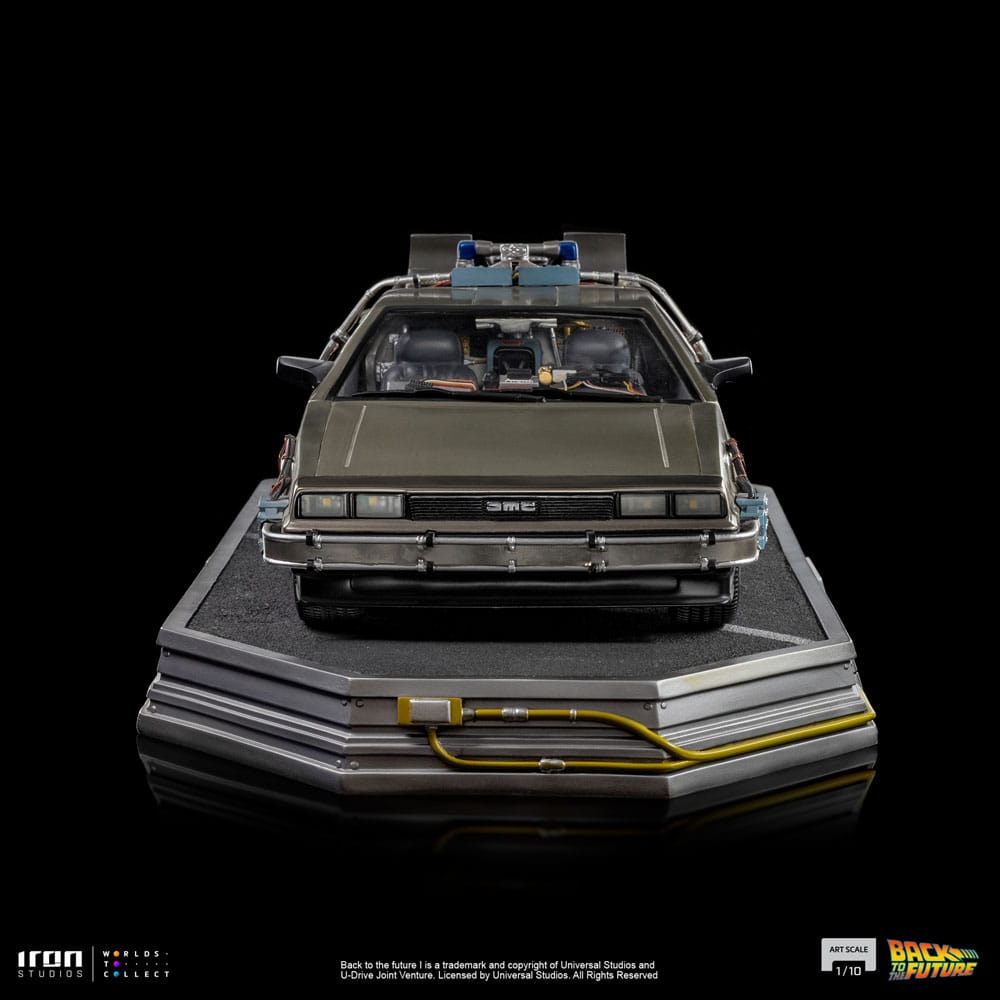 Back to the Future Art Scale Statue 1/10 DeLorean 23 cm [7]