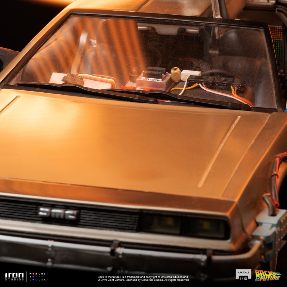 Back to the Future Art Scale Statue 1/10 DeLorean 23 cm [9]