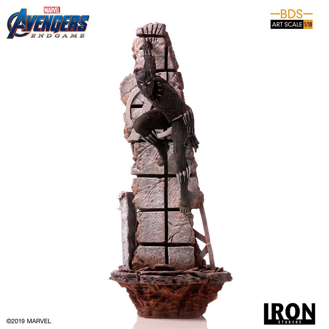 Black Panther Avengers: Endgame BDS Art 1/10 Scale Statue by Iron Studios
