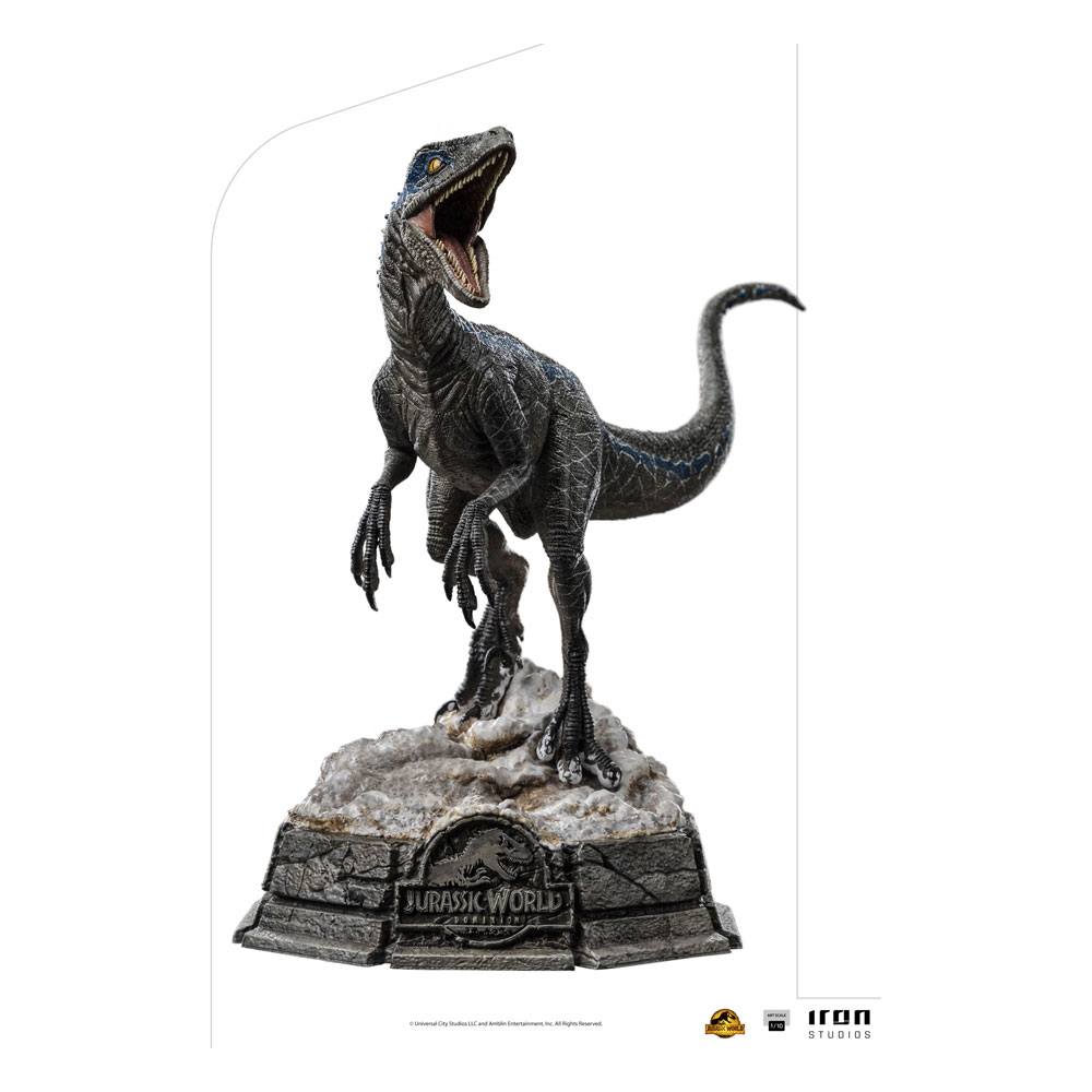 Jurassic World Dominion Art Scale Statue 1/10 Blue 19 cm