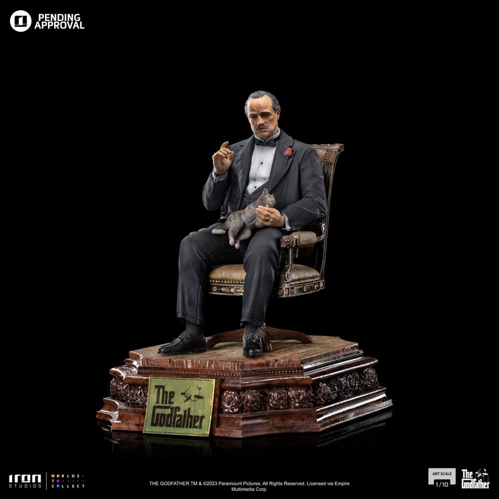 Collectibles - The Godfather Scale Statue 1/10 Don Vito Corelione 19 cm