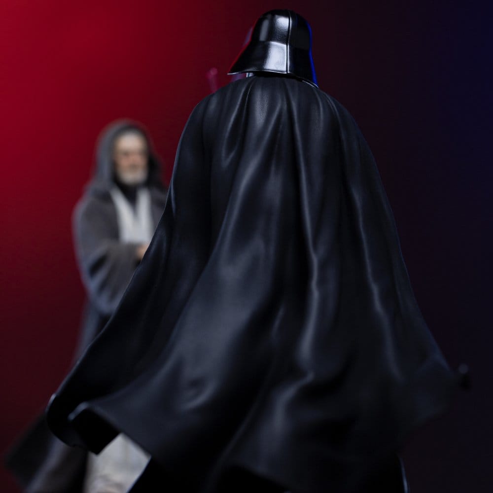 Star Wars Deluxe Art Scale Statue 1/10 Darth Vader Vs Obi-Wan Kenobi (CCXP Exclusive 2025) 24 cm [9]