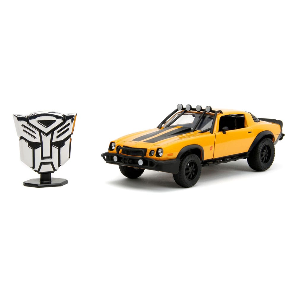 Transformers Diecast Model 1/24 1977 Chevy Camaro T7 Bumblebee