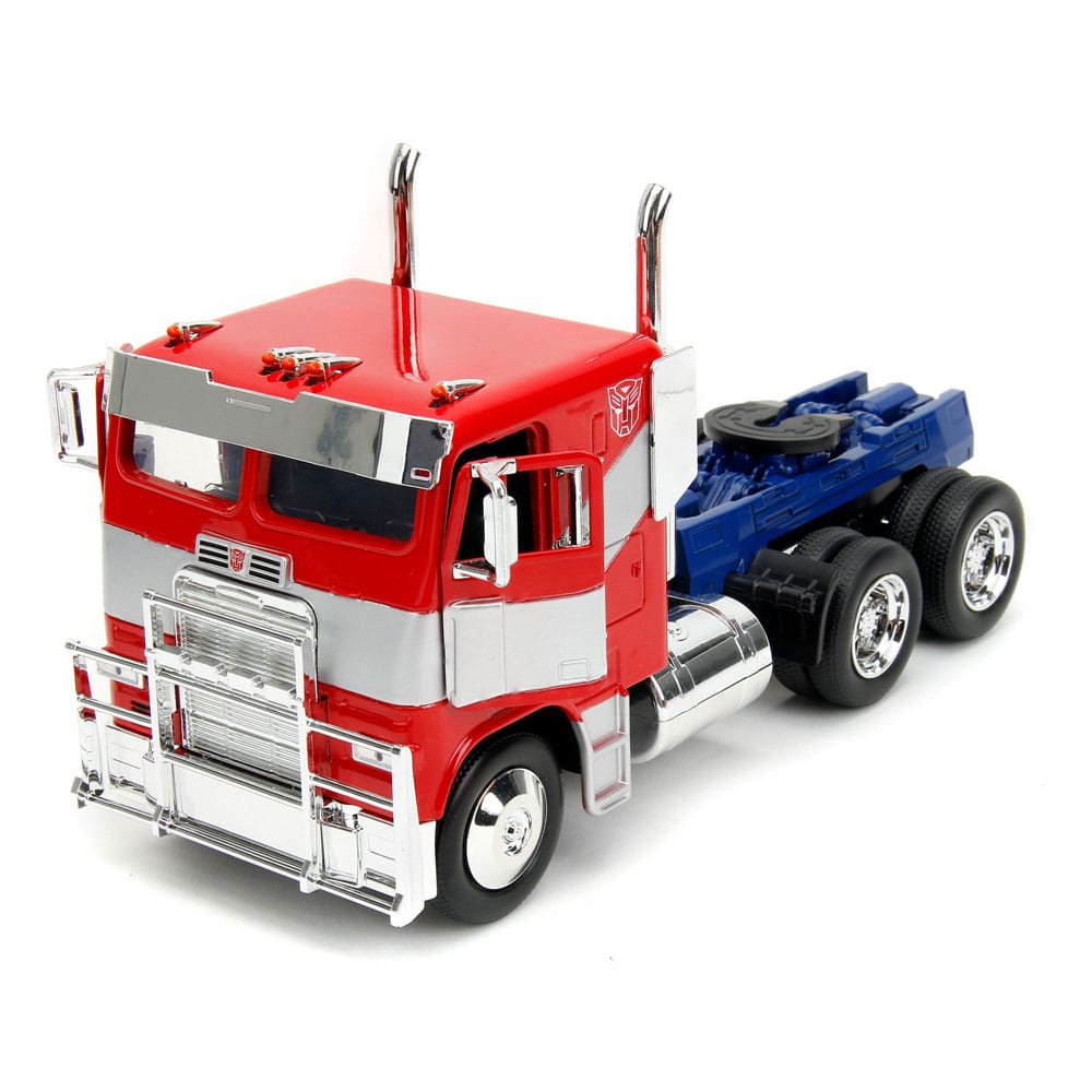 Jada Transformers Diecast Model 1/24 Big Rig T7 Optimus Prime - Picture 1 of 1