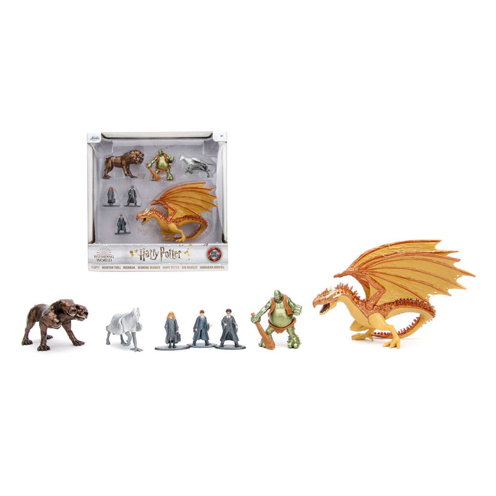 Harry Potter Nano Metalfigs Diecast Mini Figures 7-Pack 4 - 10 cm