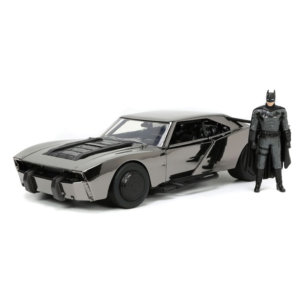 Next Level Batman & Batmobile 2022 Comic Con 1:24 Figurine