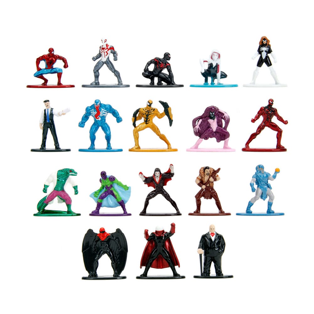 Marvel Nano Metalfigs Diecast Mini Figures 18-Pack Wave 9 4 cm