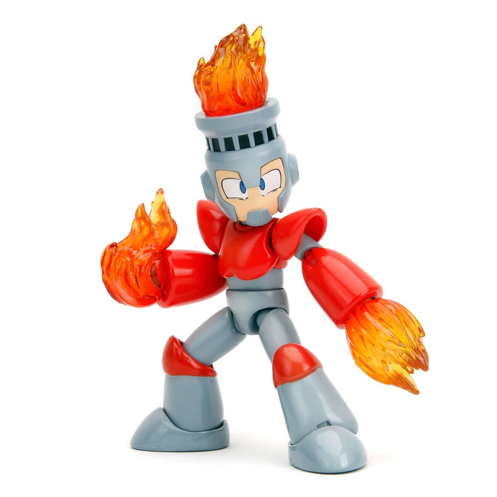 Mega Man Action Figure Fire Man 11 cm