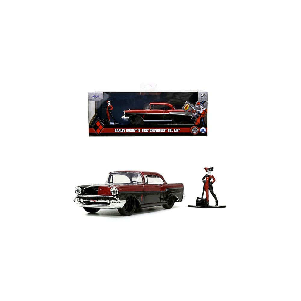 Chevrolet Bel Air 1957 "Harley Quinn" DC Comics 1-32 Jada Toys