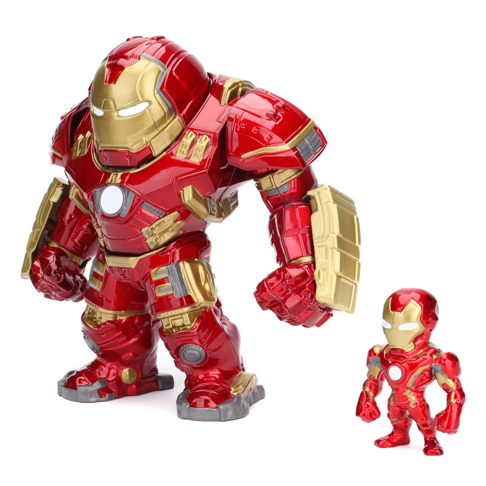 Marvel Metal figures Iron Man \u0026 Hulkbuster 5-15 cm