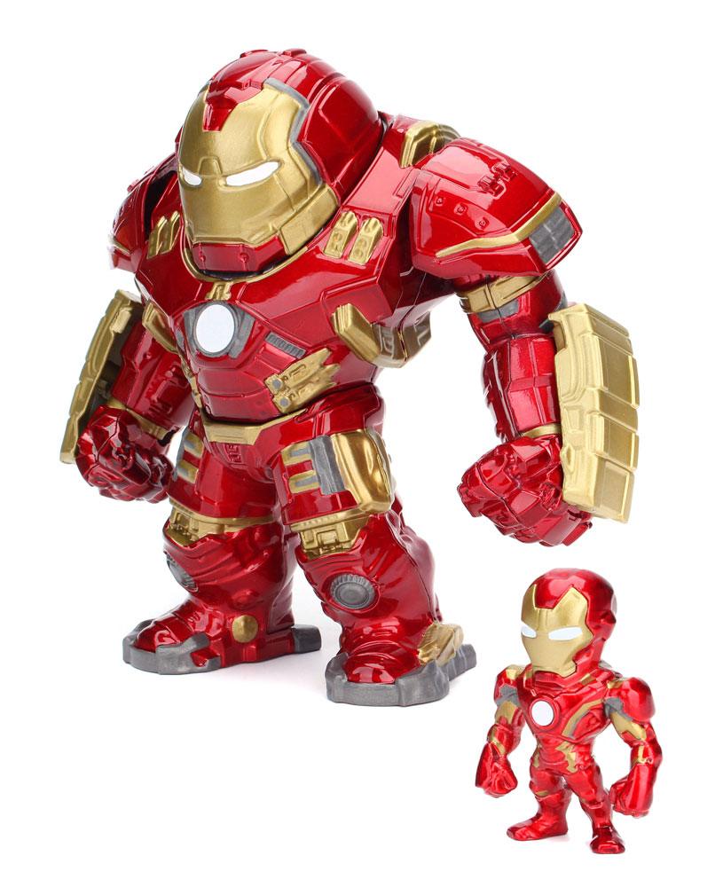 Avengers Age of Ultron Metals Die Cast Figures Hulkbuster & Iron Man 15 cm