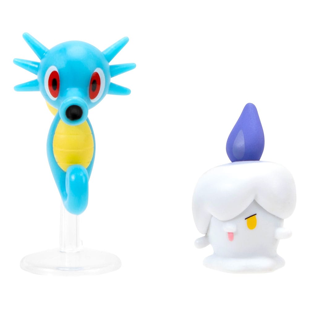 Pokémon Battle Figure Set Figure 2-Pack Litwick, Horsea