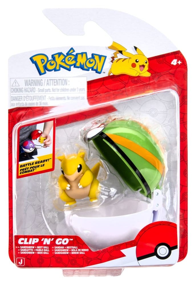 Pokémon Clip 'n' Go Minifigures Poké Balls ver. 22 Assortment (6) 3