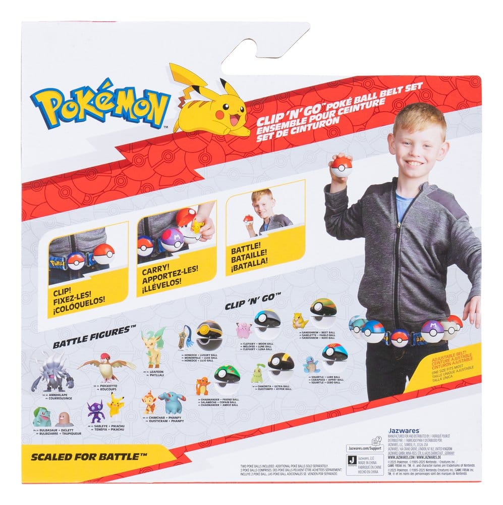 Pokémon Clip 'n' Go Belt Set ver. 20 Assortment (4) 5
