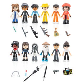 Dev Series Mini Figures Blind Packs Mystery Assortment (12)