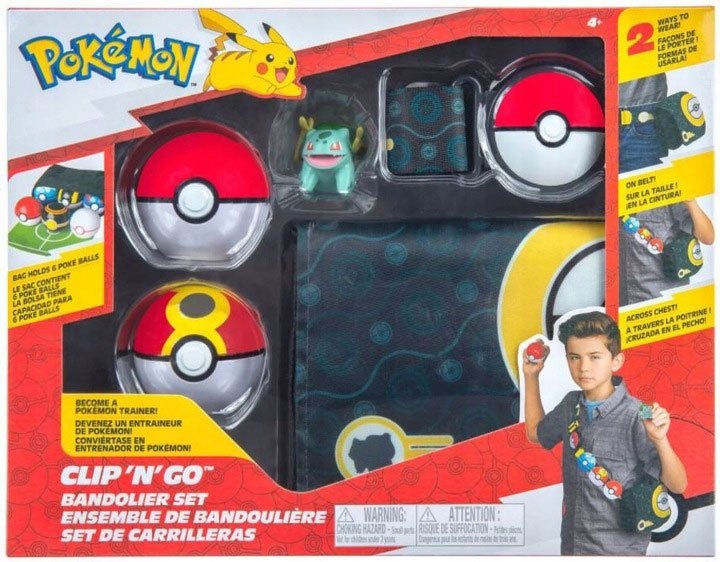 Pokémon Bandolier Set Repeat Ball, Poké Ball & Bulbasaur #3