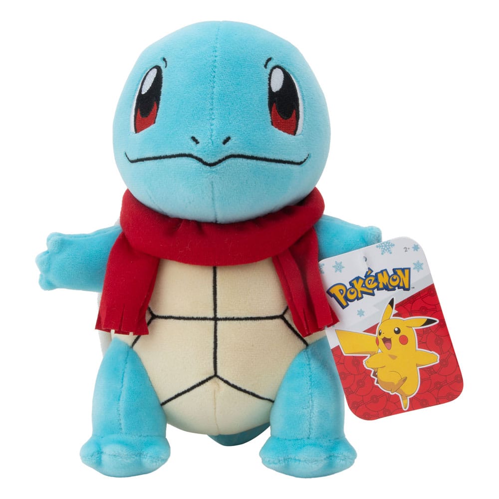 Pokémon Bamse - Winter Squirtle with Scarf 20 cm