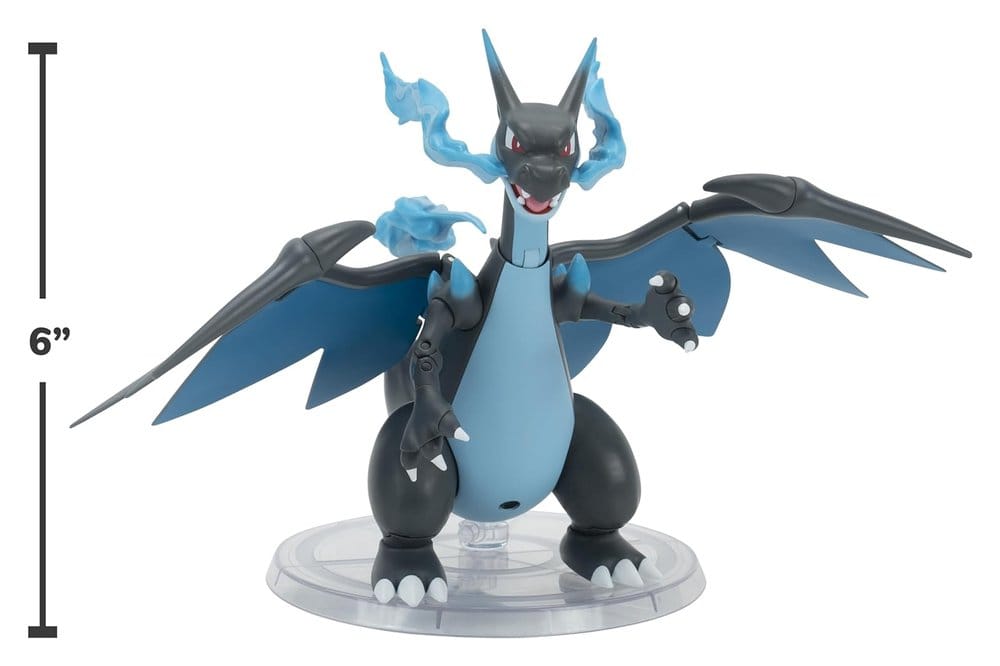 Pokémon Select Super-Articulated Figure Mega Charizard X 15 cm [3]