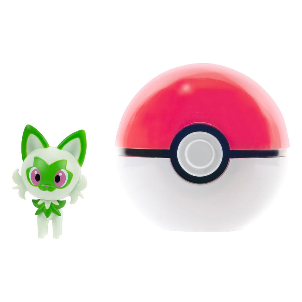 Pokémon Clip'n'Go Poké Balls Sprigatito with Poké Ball