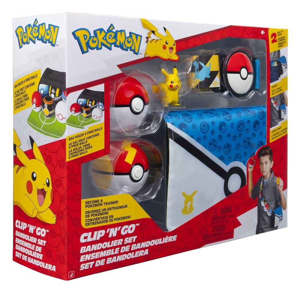 Pokémon Clip 'n' Go Bandolier Set Pikachu 2